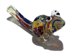 Mouse Color Changing Glass Pipe 5.5”