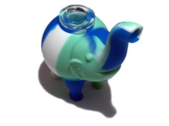 Elephant Silicone Water Pipe 5.5"