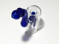 Clear Glass Bubbler Double Arm Tree Percolator 7.5"