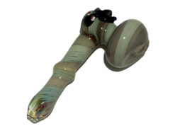 Hammer Glass Bubbler Reverse Color Medium 6.5”