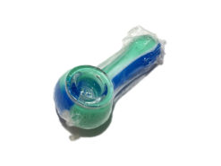 Mini Silicone Hand Pipe Glass Bowl 3"