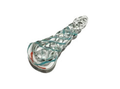 Mini Twisted Glass Pipe 3"