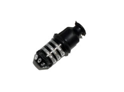 Sneak-A-Toke Metal Pipe Crystal Accent