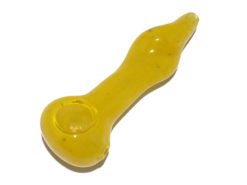 Twisted Frit Glass Pipe 4.5"